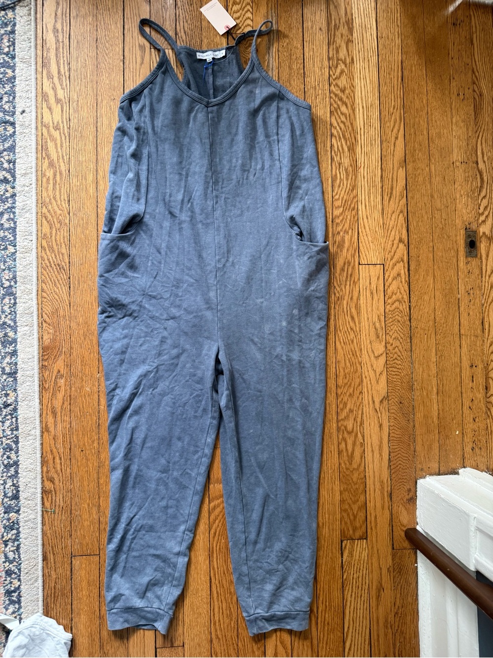Sincerely Jules Blue Sleeveless Romper - Size Medium - NWT